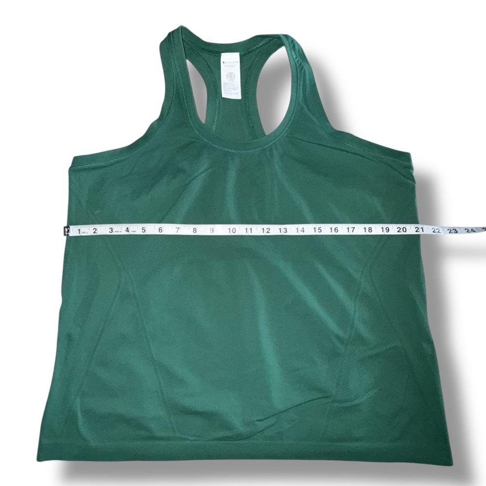ATHLETA Momentum Seamless Tank - 1X Plus Trillium Green - Picture 9 of 10